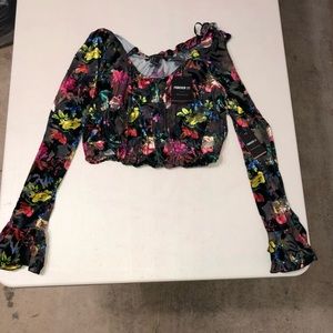 Forever 21 Contemporary floral shirt